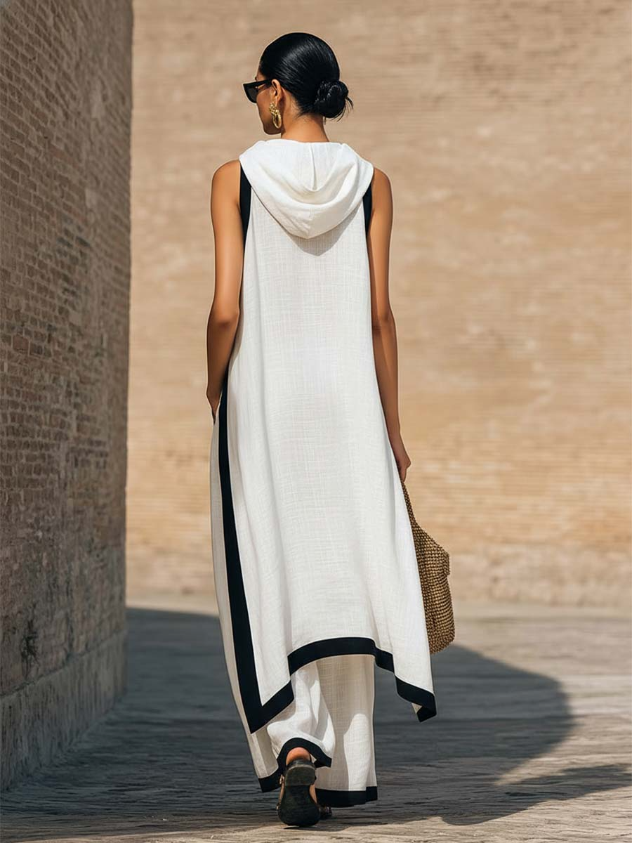 Eriline, elegantne kaheosaline komplekt