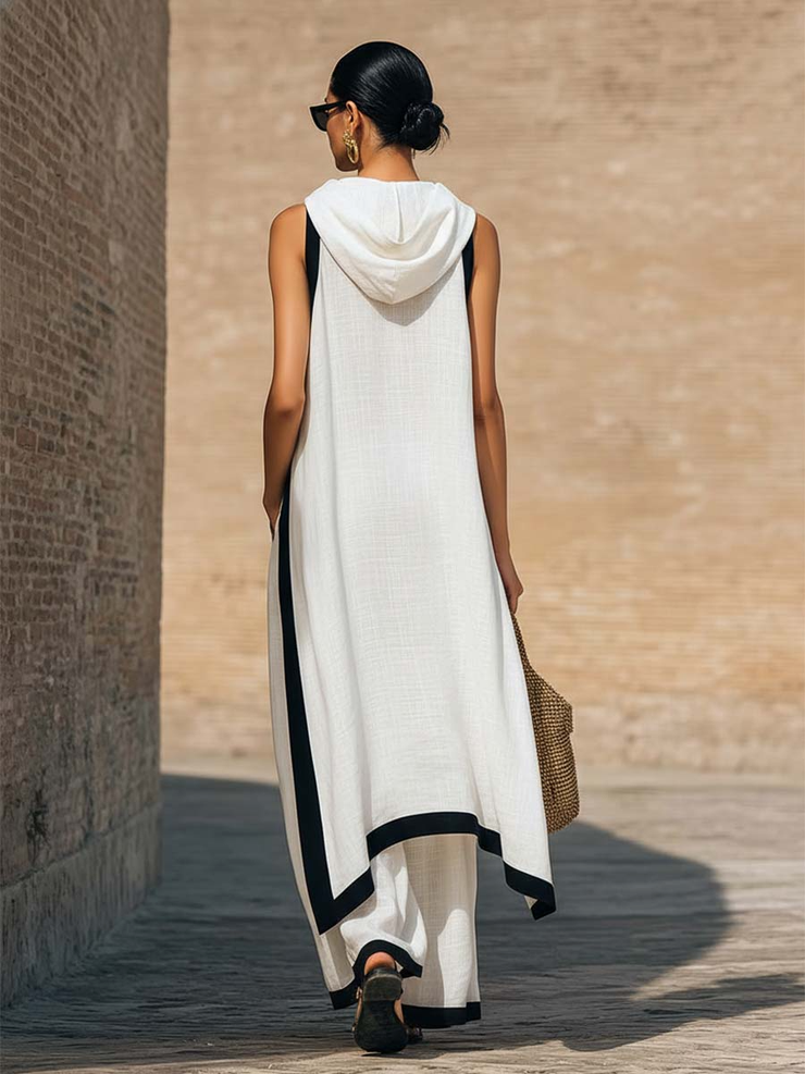 Eriline, elegantne kaheosaline komplekt