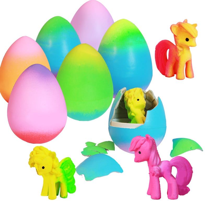 Magic Eggs koos mänguasjadega (6 pakki)