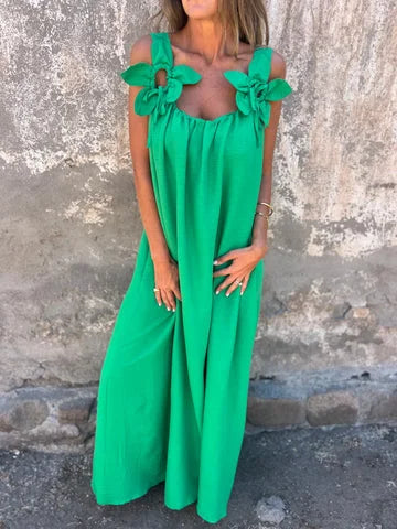 Pikk kleit lillega