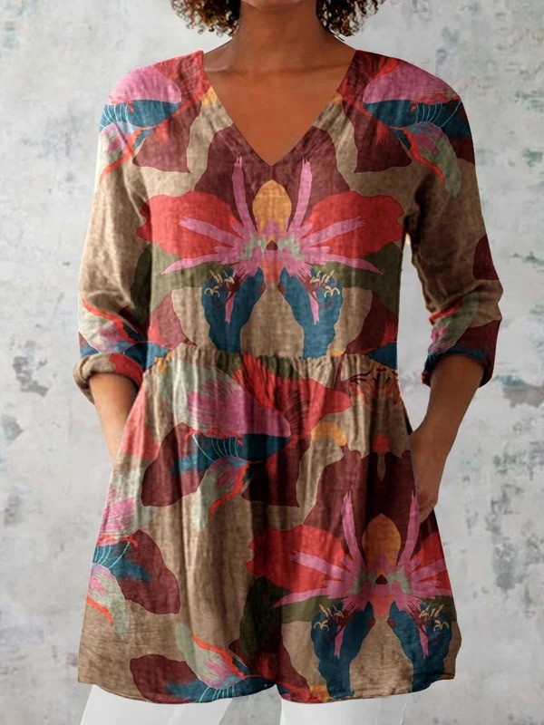 Elegantne pikk pluus