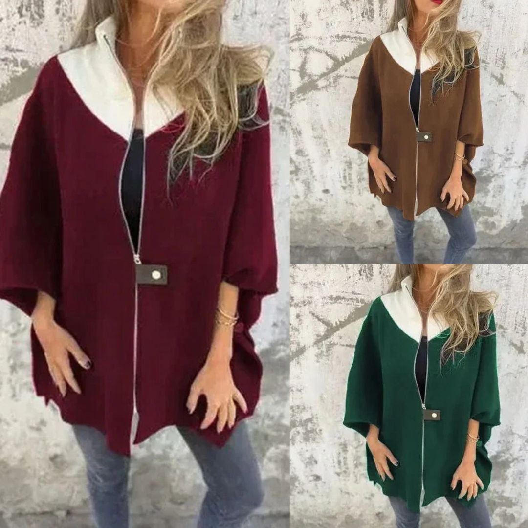 Elegantne sügis kardigan lukuga