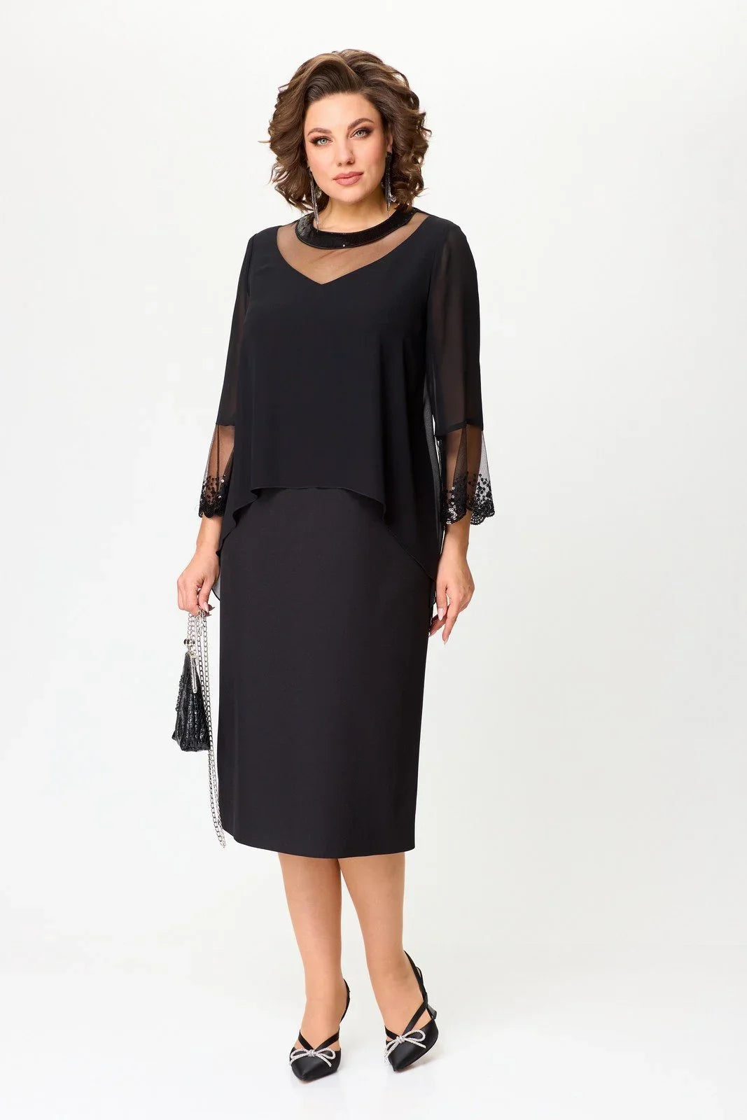 Must, uhke ja elegantne kleit