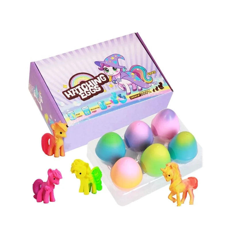 Magic Eggs koos mänguasjadega (6 pakki)