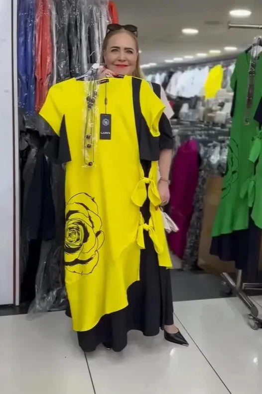 Tiina - Uus vabaaja kleit paelaga