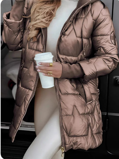 Soe kapuutsiga jakk naistele