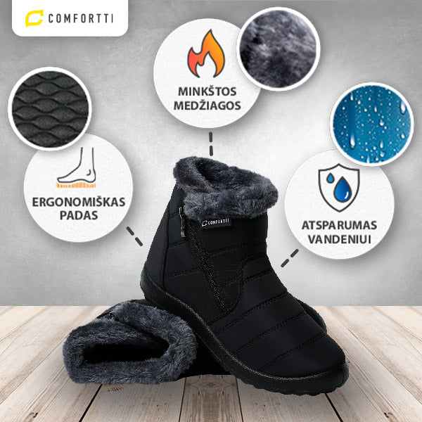 Veekindlad talvesaapad termokaitsega
