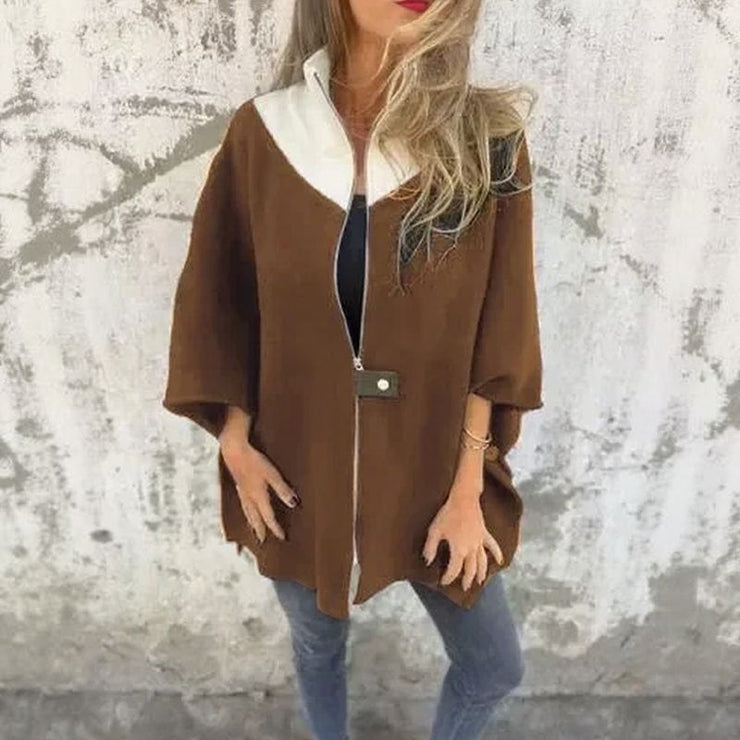 Elegantne sügis kardigan lukuga