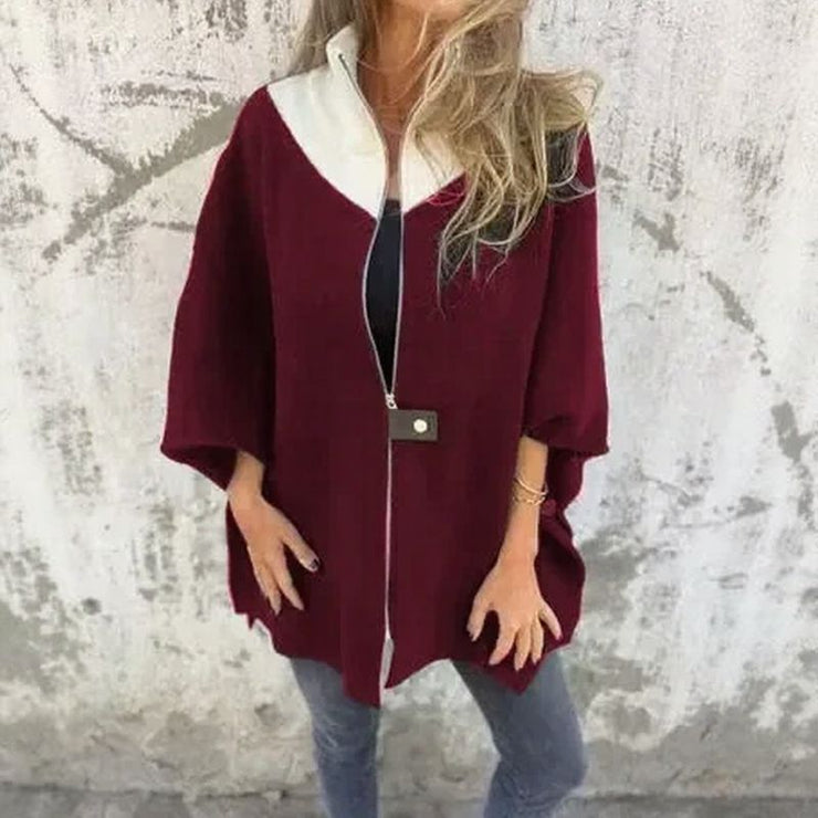 Elegantne sügis kardigan lukuga