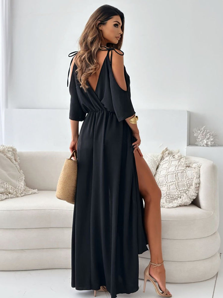 Eripärane pikk suvekleit
