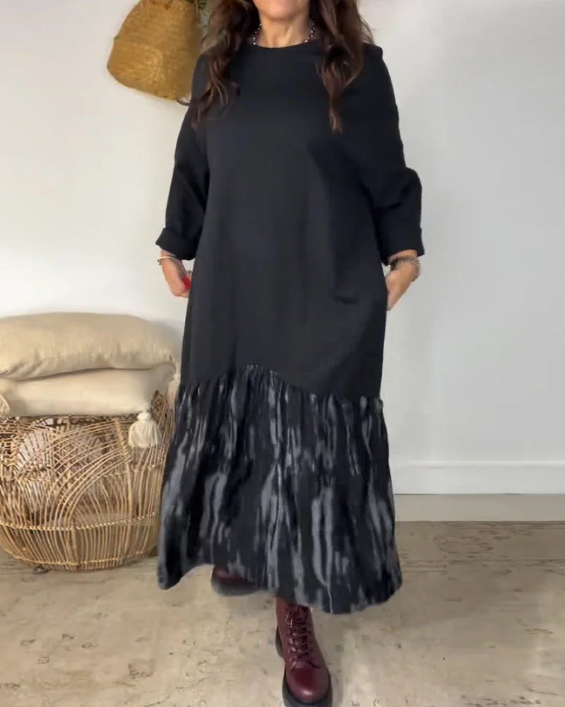 Kleit ainulaadse seelikuga