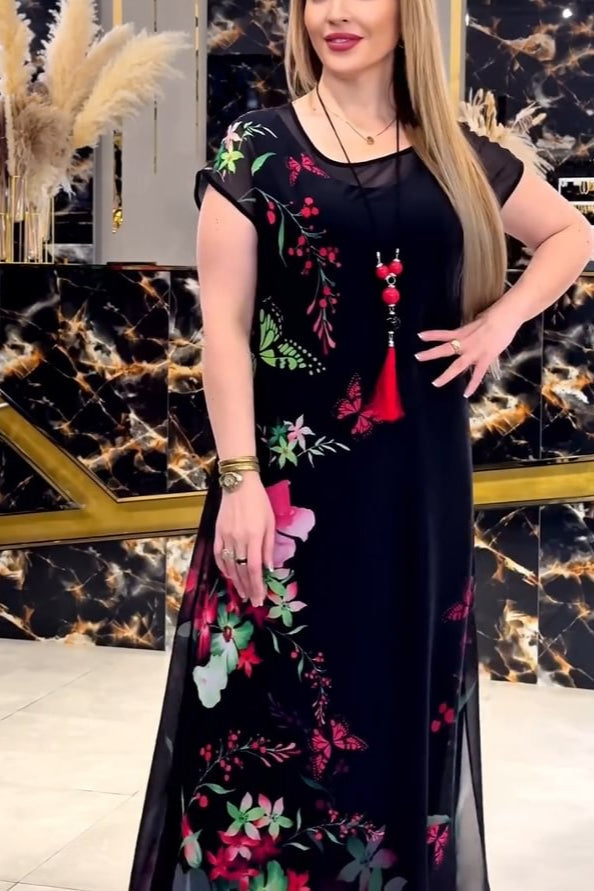 Igapäevane lilleline kleit
