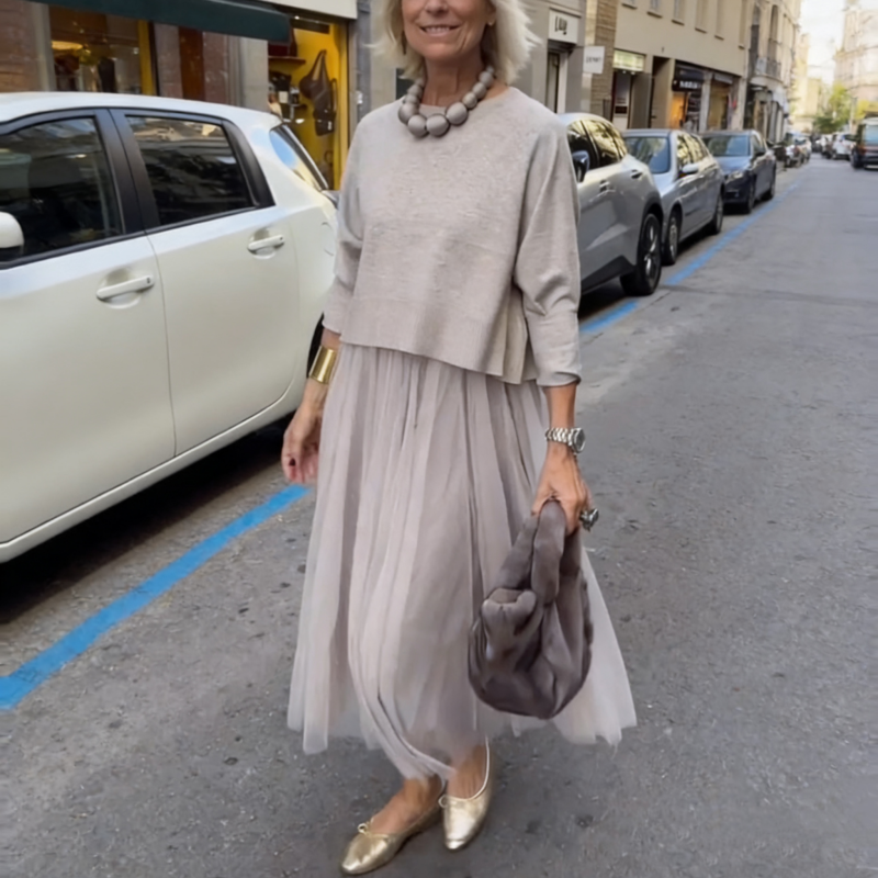 Naiste võrkkangast kleit