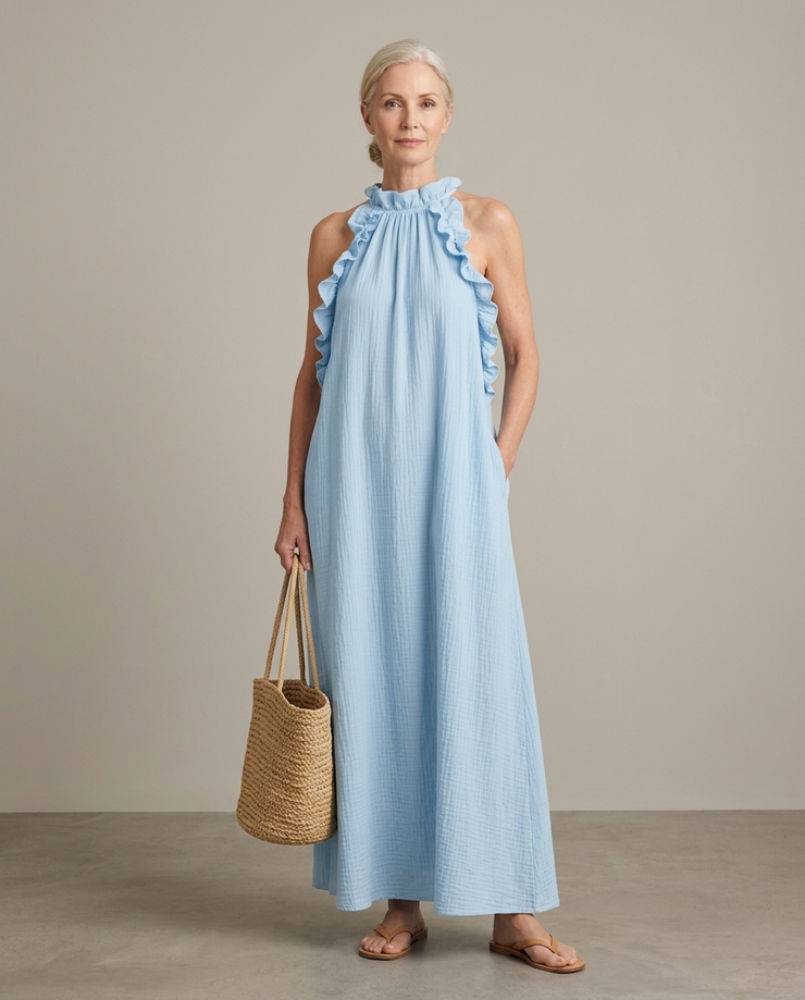 Elegantne kleit satsidega